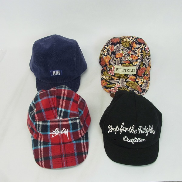 実際に弊社で買取させて頂いたSTUSSY/CL4LA/1SIN/OLD MANS/ステューシー/カシラ/イッシン/オールドマンズ キャップ4点セット