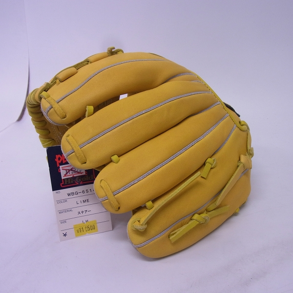 実際に弊社で買取させて頂いた【未使用】Hi-GOLD/ハイゴールド グローブ 少年 軟式 ウインビート/WBG-6514の画像 1枚目
