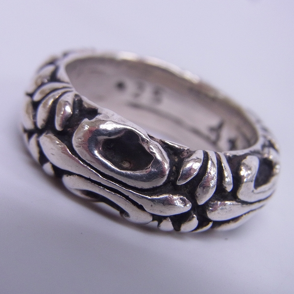 実際に弊社で買取させて頂いたA&G/エーアンドジー フレアバンド リング 20号