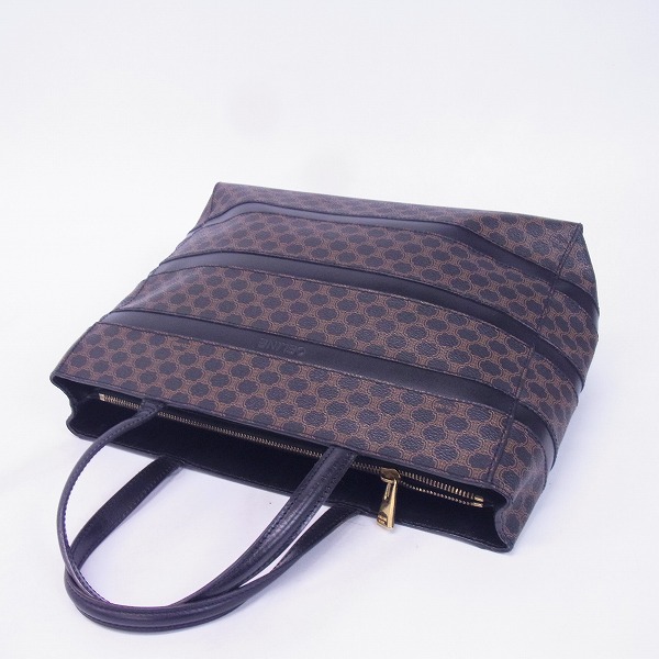 実際に弊社で買取させて頂いたCELINE/セリーヌ レザーハンドバッグ マガダム/総柄 の画像 2枚目