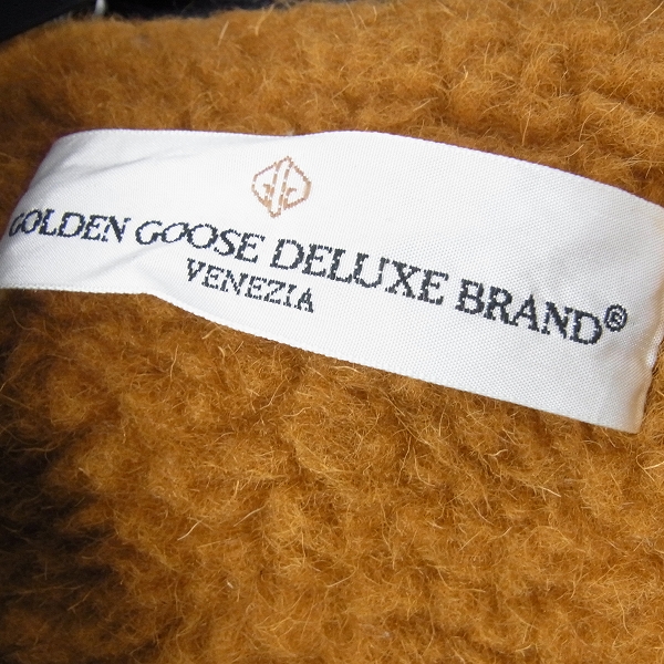 実際に弊社で買取させて頂いたGOLDEN GOOSE DELUXE BRAND/ゴールデングース カウレザー ヴィンテージ加工 ダブルライダース NEW KILT G29MP537/XLの画像 2枚目