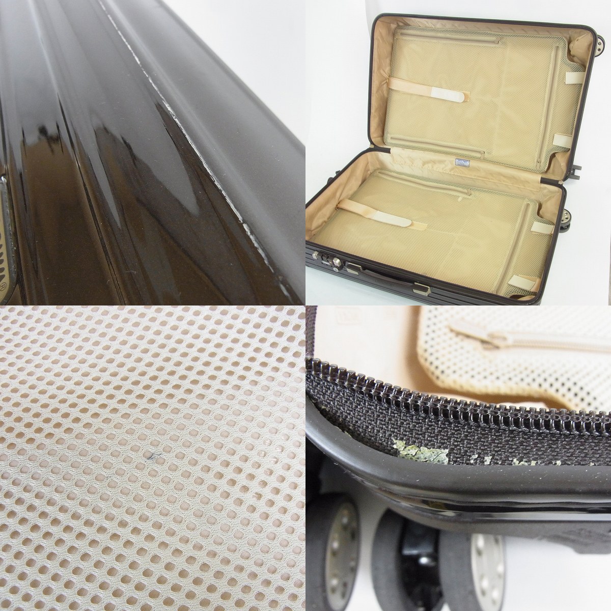 実際に弊社で買取させて頂いたRIMOWA/リモワ 872.70 サルサ デラックス スーツケース マルチホイール 78Lの画像 9枚目