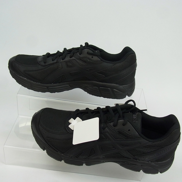 実際に弊社で買取させて頂いた【未使用】asics/アシックス ランニングシューズ ロードジョグ7 TJG132 28cm ブラック×ブラックの画像 3枚目