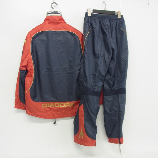 実際に弊社で買取させて頂いた【未使用】DIADORA/ディアドラ キッズ ウィンドアップスーツ セットアップ 160の画像 1枚目