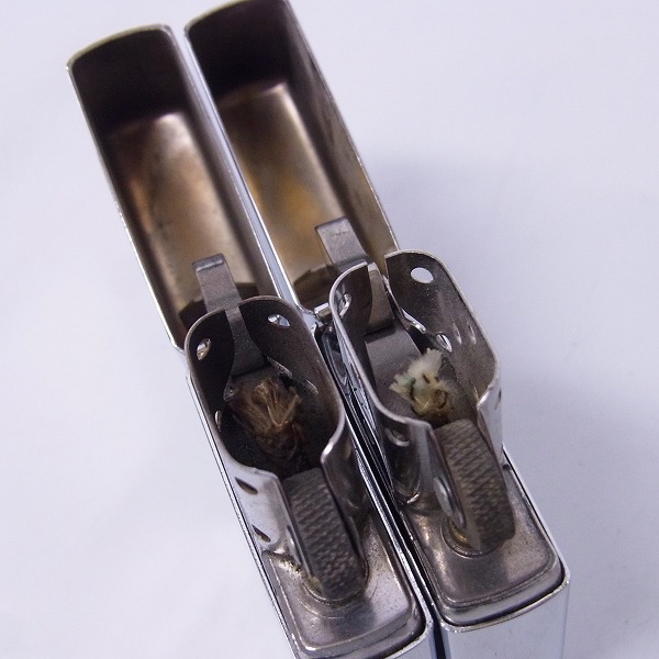 実際に弊社で買取させて頂いたZIPPO/ジッポー HUNTING WORLD/ハンティングワールド 鏡面加工 02/03年製 2点セット の画像 4枚目