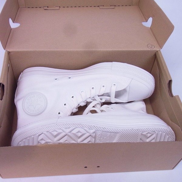 実際に弊社で買取させて頂いたWhite atelier BY CONVERSE/ホワイトアトリエバイコンバース キャンバス オールスター 1CJ965/26の画像 8枚目