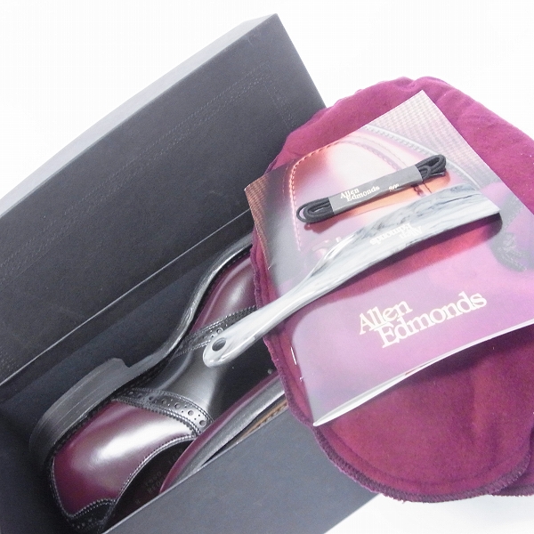 実際に弊社で買取させて頂いたAllen Edmonds/アレンエドモンズ オックスフォードサドルシューズ 8271/7.5の画像 7枚目