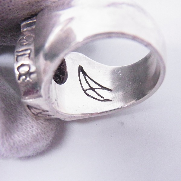 実際に弊社で買取させて頂いたCRAZY PIG/クレイジーピッグ スモールホースシューリング 14号の画像 6枚目