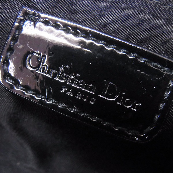 実際に弊社で買取させて頂いたChristian Dior/クリスチャンディオール  ポーチ トロッター柄チェーン付きの画像 5枚目