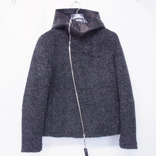 BACK LASH/バックラッシュ 裏地キルティング/ホースハイド/アルパカ  