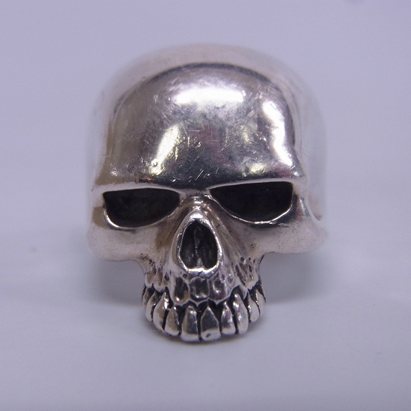 実際に弊社で買取させて頂いたCRAZY PIG/クレイジーピッグ スモールエビルスカルリング 13号 