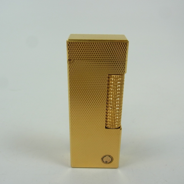 実際に弊社で買取させて頂いたdunhill/ダンヒル ローラガスライター/喫煙具 ゴールド スイス製
