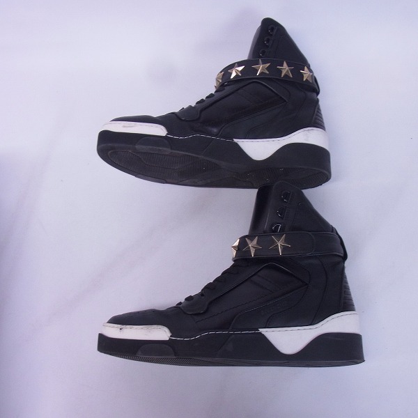 実際に弊社で買取させて頂いたGIVENCHY/ジバンシイ  スタースタッズ ハイカット スニーカー 42の画像 3枚目