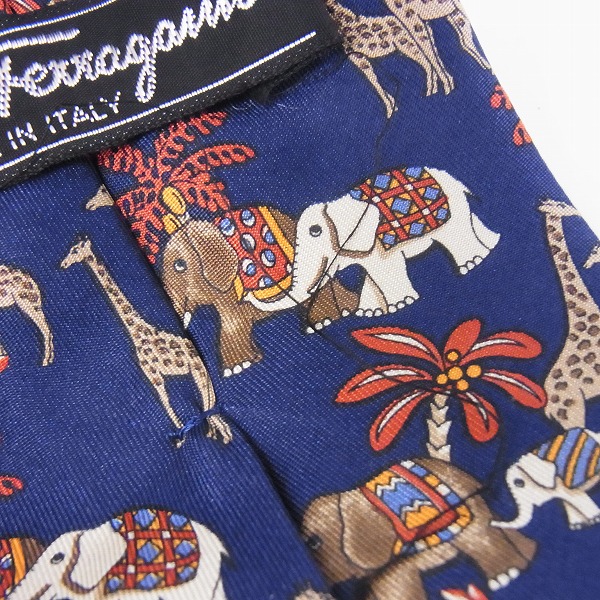 実際に弊社で買取させて頂いたdunhill/ダンヒル他 ネクタイ 象/キリン柄等 10本セットの画像 2枚目