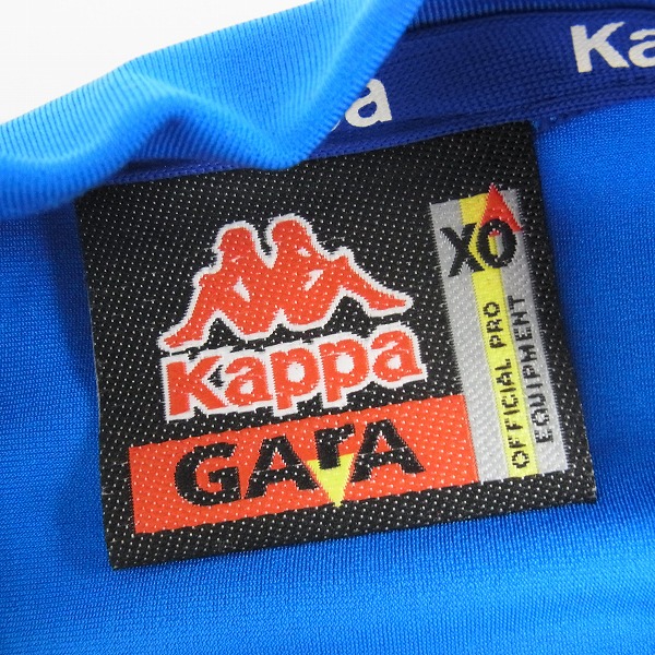 実際に弊社で買取させて頂いたKappa/カッパ PUMA/プーマ 2002年/2005年 イタリア代表 フランチェスコ トッティ #10 長袖ユニフォーム 3点セットの画像 2枚目