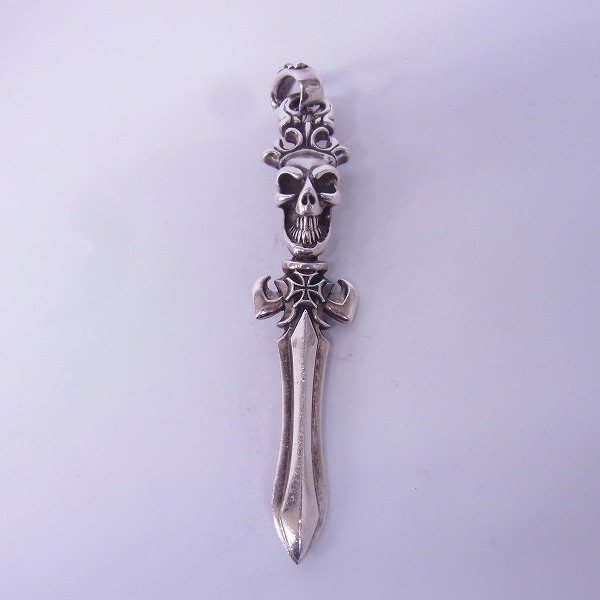 実際に弊社で買取させて頂いた【ギャラ付】BWL×DEAL DESIGN/ビルウォールレザー×ディールデザイン グッドラックスカルダガーペンダントの画像 1枚目