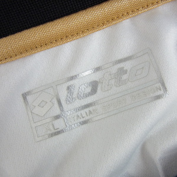 実際に弊社で買取させて頂いたlotto/ロット ＃10 ディ・ナターレ  ウディネーゼ 半袖ユニフォーム/XLの画像 2枚目