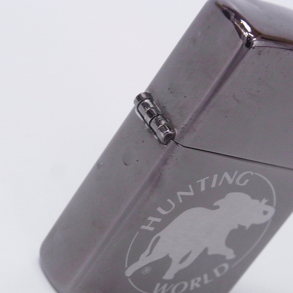 実際に弊社で買取させて頂いたZIPPO/ジッポー HUNTING WORLD/ハンティングワールド 03年製の画像 5枚目