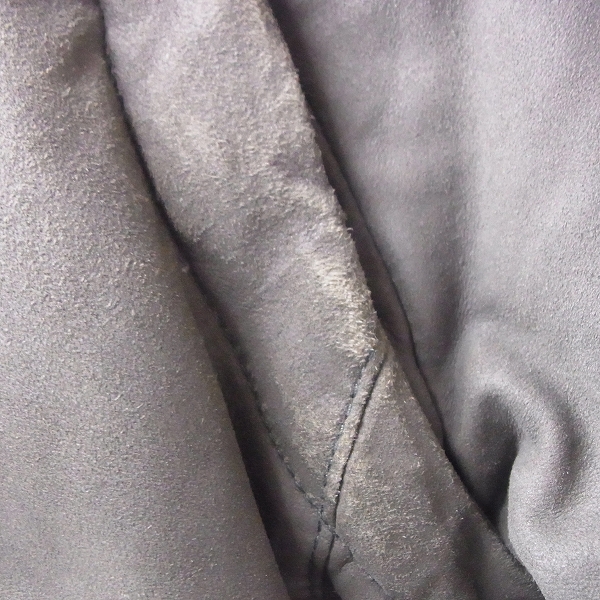 実際に弊社で買取させて頂いたDIET BUTCHER SLIM SKIN/ダイエットブッチャー スリムスキン シープレザー ハイネック ダウンジャケット/1の画像 6枚目