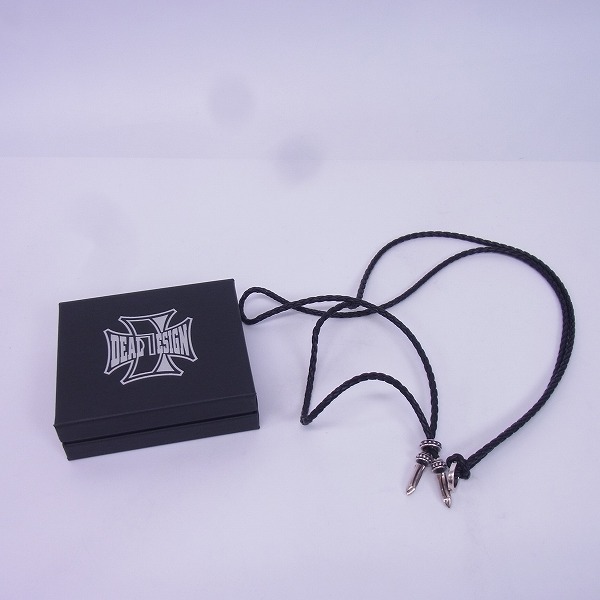 実際に弊社で買取させて頂いたDEAL DESIGN/ディールデザイン レザーネックレス/チョーカーの画像 5枚目