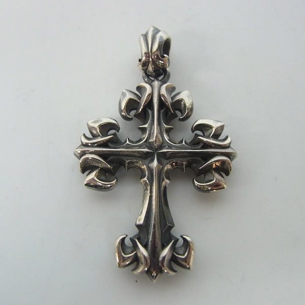 実際に弊社で買取させて頂いたDEAL DESIGN/ディールデザイン リリークロス シルバー ペンダント/シルバーの画像 1枚目