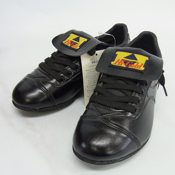 実際に弊社で買取させて頂いた【未使用】HI-GOLD/ハイゴールド LSS 野球/少年用 ポイントスパイクシューズ 23/23.5 /2点セットの画像 1枚目