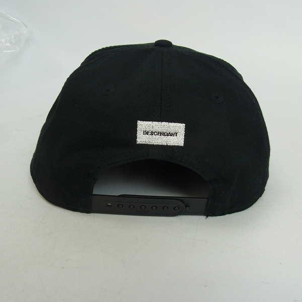 実際に弊社で買取させて頂いたDESCENDANT/ディセンダント OTTO バックブランドロゴ刺繍 キャップ スナップバック の画像 3枚目