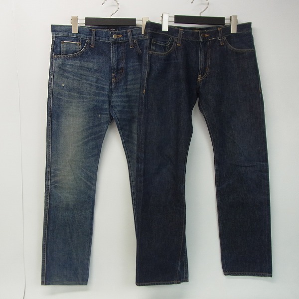 実際に弊社で買取させて頂いたCRIMIE/クライミー ストレート デニムパンツ 30/32 2点セット