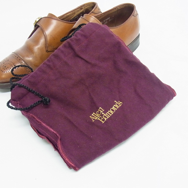 実際に弊社で買取させて頂いたAllen Edmonds/アレンエドモンズ モンクストラップシューズ 7.5EEの画像 7枚目