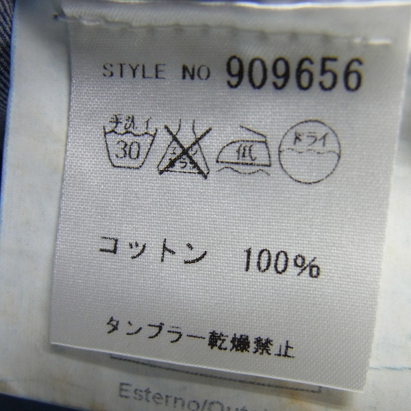 実際に弊社で買取させて頂いたGOLDEN GOOSE/ゴールデングース 襟スタッズ USED加工 デニムシャツ Mの画像 3枚目