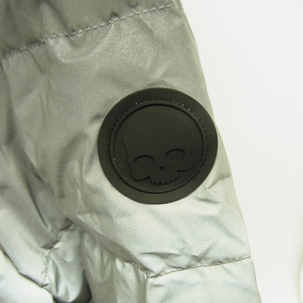 実際に弊社で買取させて頂いた【未使用】HYDROGEN×DUVETICA/ハイドロゲン×デュベティカ リフレクター ダウンジャケット 21D000/52の画像 2枚目