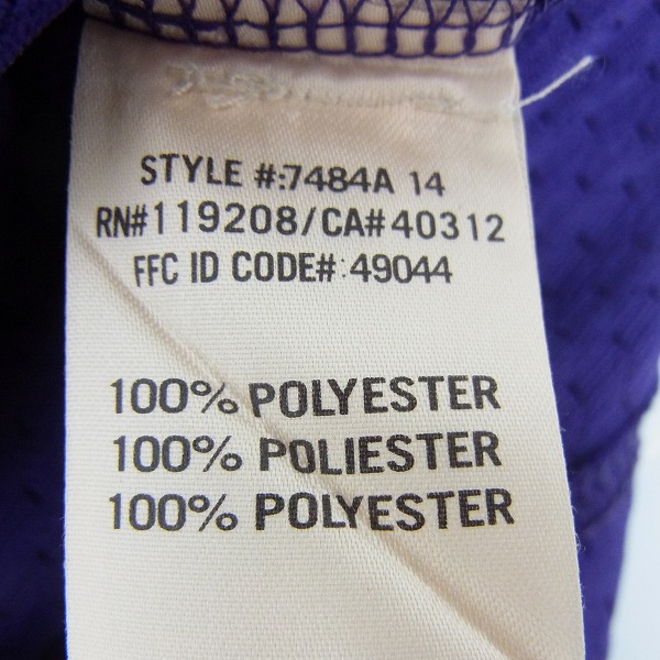 実際に弊社で買取させて頂いたadidas/アディダス NBA トロント ラプターズ 98/99 ヴィンス・カーター #15 ユニフォーム/Mの画像 3枚目