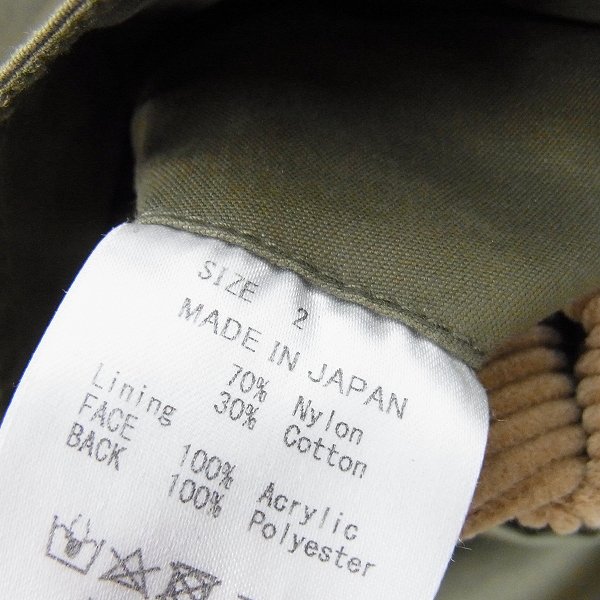 実際に弊社で買取させて頂いたmarka/マーカ 17AW DECK PARKA/デッキパーカー モッズコート 2の画像 4枚目