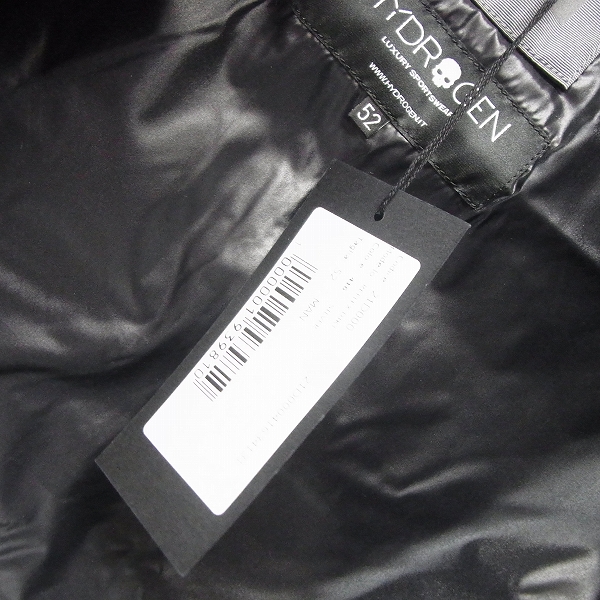 実際に弊社で買取させて頂いた【未使用】HYDROGEN×DUVETICA/ハイドロゲン×デュベティカ リフレクター ダウンジャケット 21D000/52の画像 6枚目