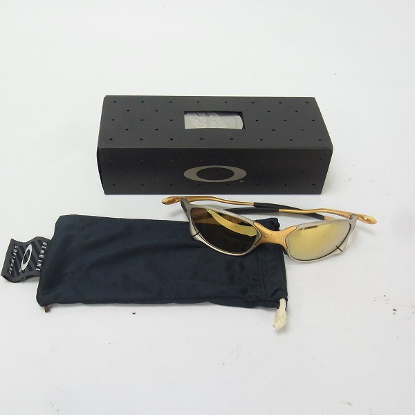 実際に弊社で買取させて頂いたOAKLEY/オークリー XX X-Metal サングラス 24K 04-122の画像 6枚目