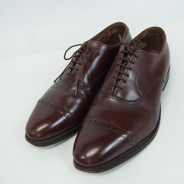 実際に弊社で買取させて頂いたAllen Edmonds/アレンエドモンズ キャップトゥ 内羽根 レザーシューズ 8EE
