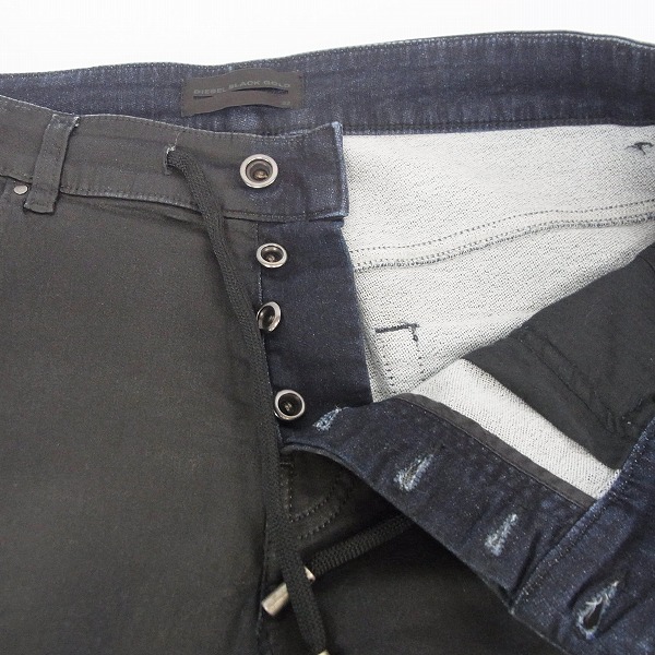 実際に弊社で買取させて頂いたDIESEL BLACK GOLD/ディーゼル ブラックゴールド イージーパンツ/32の画像 6枚目