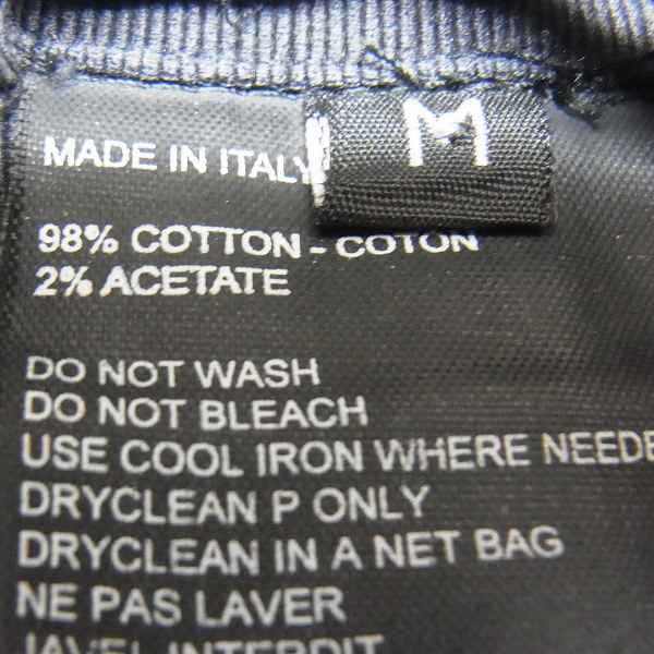 実際に弊社で買取させて頂いたAnn Demeulemeester/アンドゥムルメステール 裏ストライプ ロングコート Mの画像 3枚目