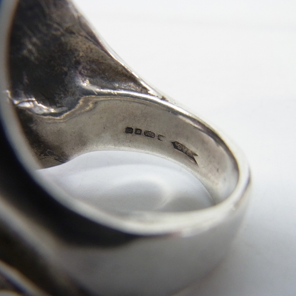 実際に弊社で買取させて頂いたCRAZY PIG/クレイジーピッグ GALLOWS/ギャロウズ スカル リング/20号の画像 6枚目