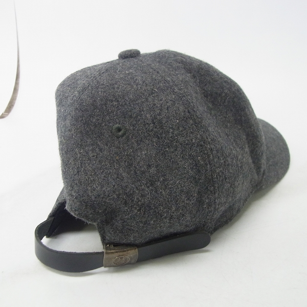 実際に弊社で買取させて頂いたGOODENOUGH×NEW ERA グッドイナフ×ニューエラ GEロゴ ウール キャップ グレーの画像 2枚目