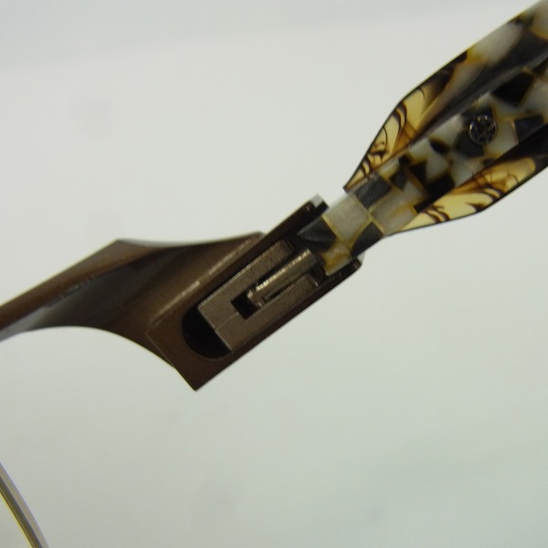 実際に弊社で買取させて頂いたLess than human/レスザンヒューマン IN AND OUT-2 メガネフレームの画像 5枚目