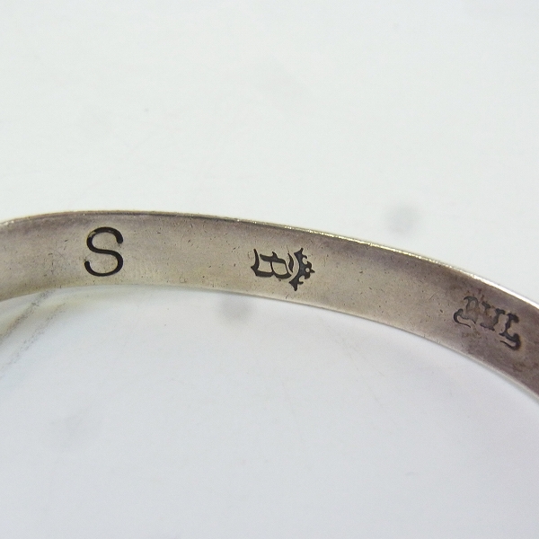 BWL ビルウォールレザー グッドラックスカル トライアングル バングル BWL ビルウォールレザー グッドラックスカル トライアングル バングル