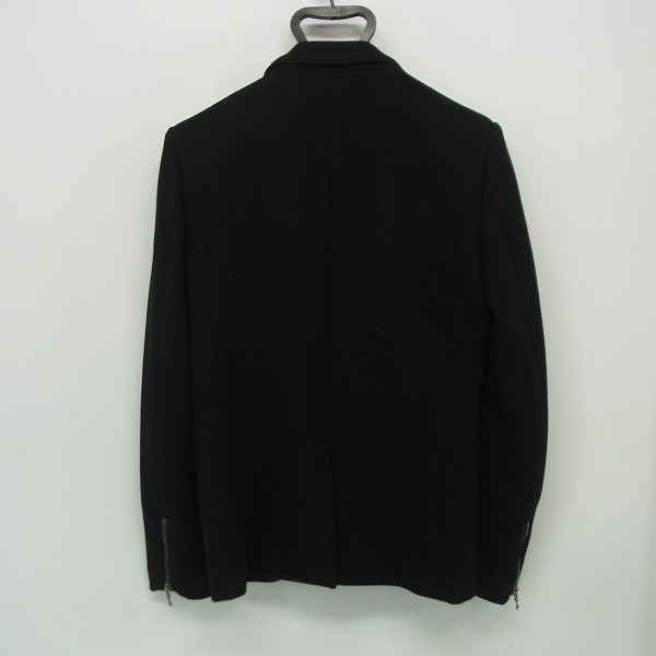 実際に弊社で買取させて頂いたEYEFUNNY/アイファニー フロントジップ/袖ジップ ウール テーラードジャケット/3の画像 1枚目