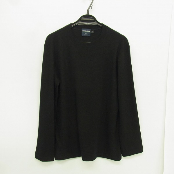 実際に弊社で買取させて頂いたGIORGIO ARMANI/ジョルジオアルマーニ カシミヤ100％ ロンＴ/46