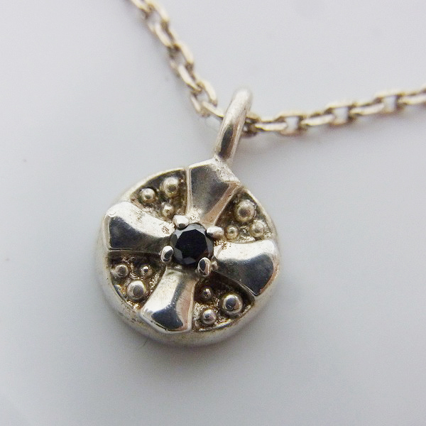 実際に弊社で買取させて頂いたGARNI/ガルニ オーバルネックレス/ペンダント w/ダイヤ の画像 1枚目