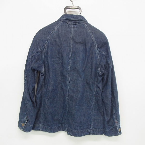 実際に弊社で買取させて頂いたBLUEBLUE/ブルーブルー/ハリウッドランチマーケット インディゴ/カバーオールジャケット 3の画像 1枚目