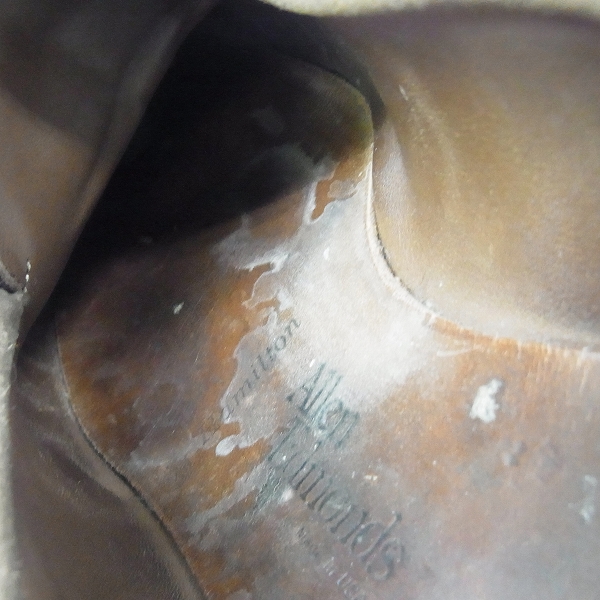 実際に弊社で買取させて頂いたAllen Edmonds/アレンエドモンズ スエード コインローファー 7.5Eの画像 6枚目