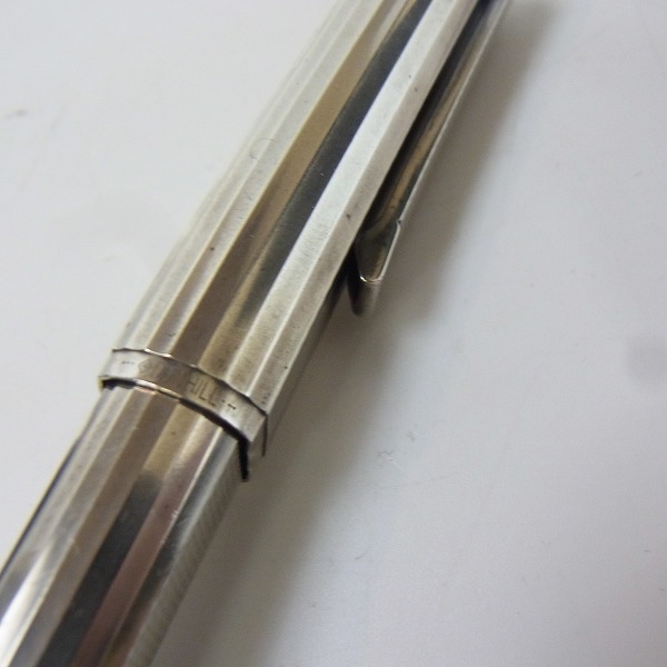 実際に弊社で買取させて頂いたdunhill/ダンヒル シルバー925 ドレスコレクション ペン先18K/750 万年筆の画像 4枚目