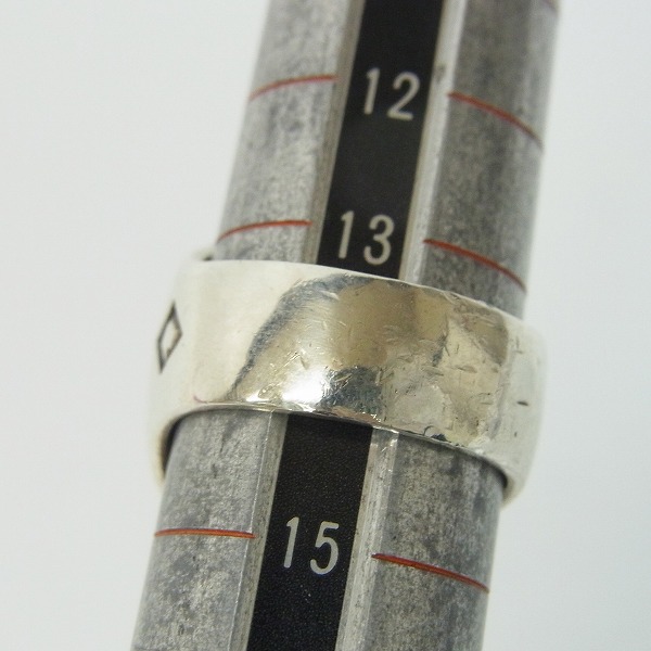 実際に弊社で買取させて頂いたCRAZYPIG/クレイジーピッグ クリスタルスカルリング 14号の画像 7枚目