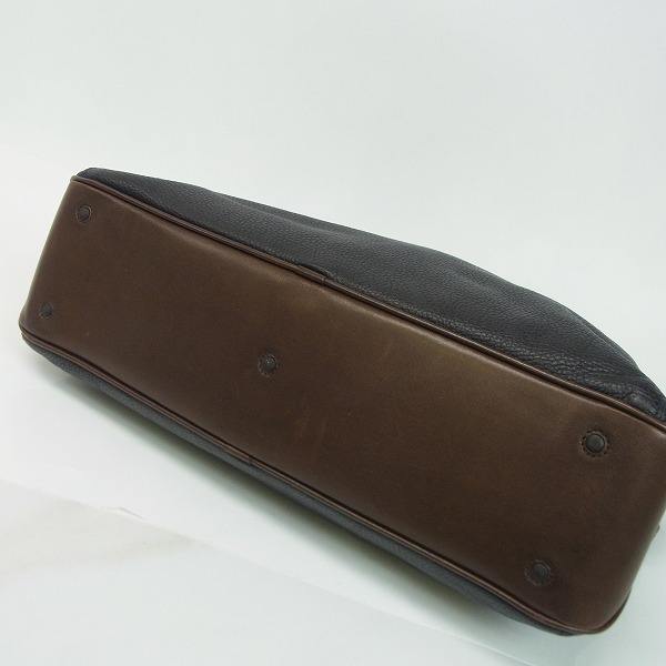 実際に弊社で買取させて頂いたDaniel&Bob×BARNEYS NEW YORK/ダニエル＆ボブ×バーニーズニューヨーク レザートートバッグの画像 3枚目